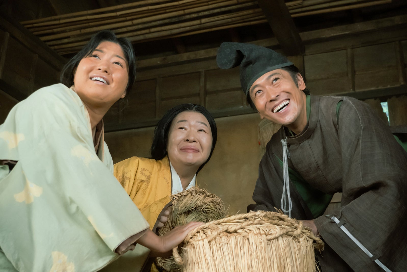 蔵下穂波、信川清順、勢登健雄「光る君へ」第37話（C）NHK