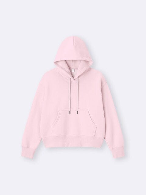 2025gu大人女性おすすめヘビーウェイトスウェットショートパーカ