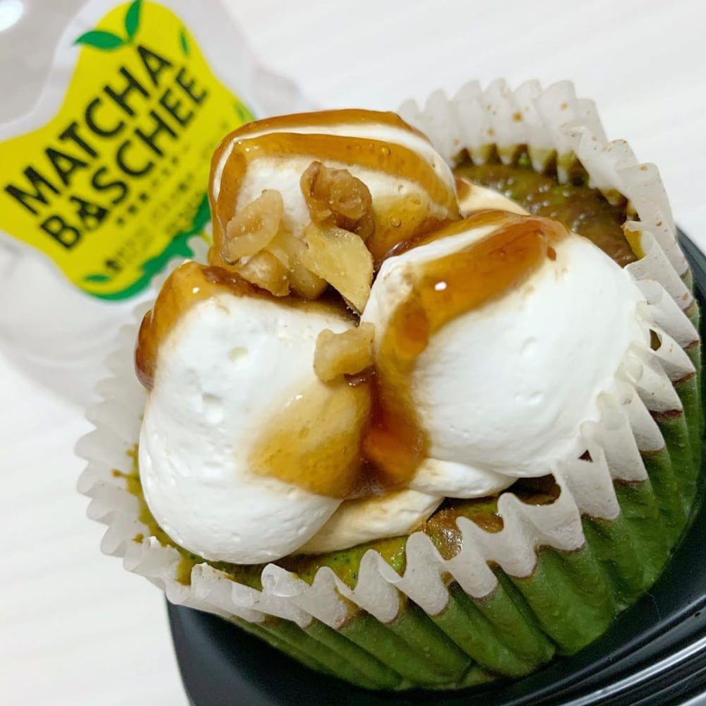 ローソンのお抹茶バスチー
