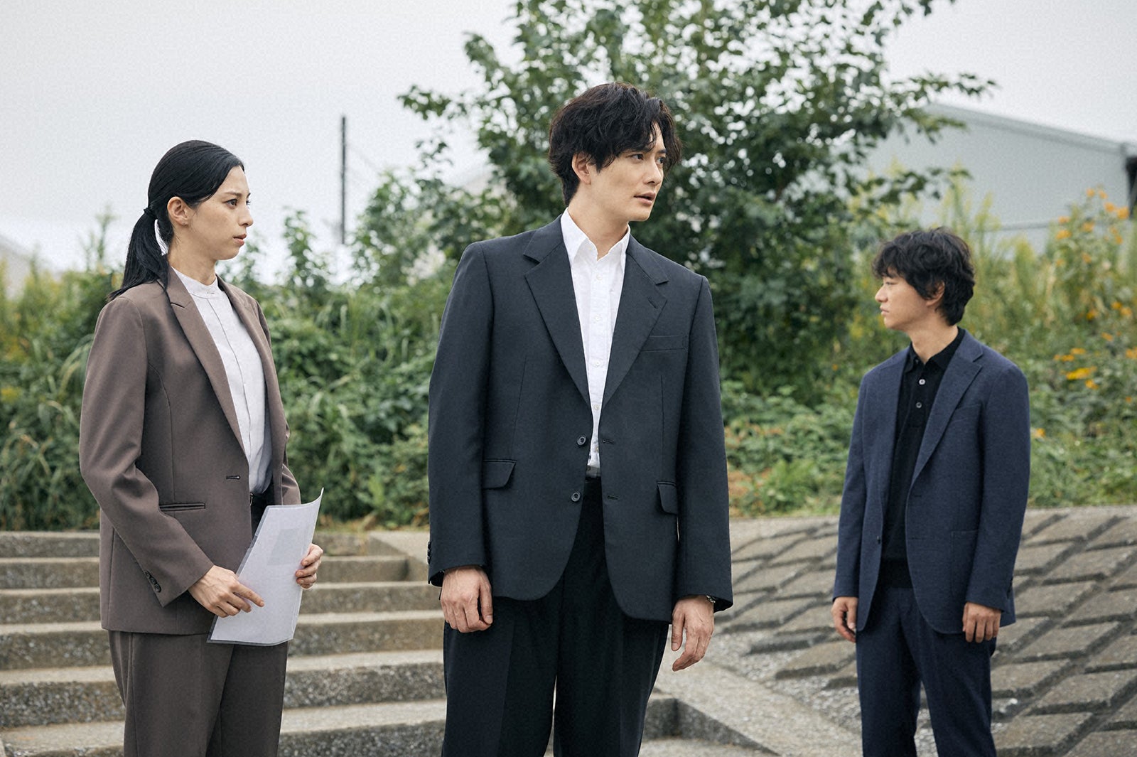 中条あやみ、岡田将生、染谷将太「田鎖ブラザーズ」第2話（C）TBSスパークル／TBS