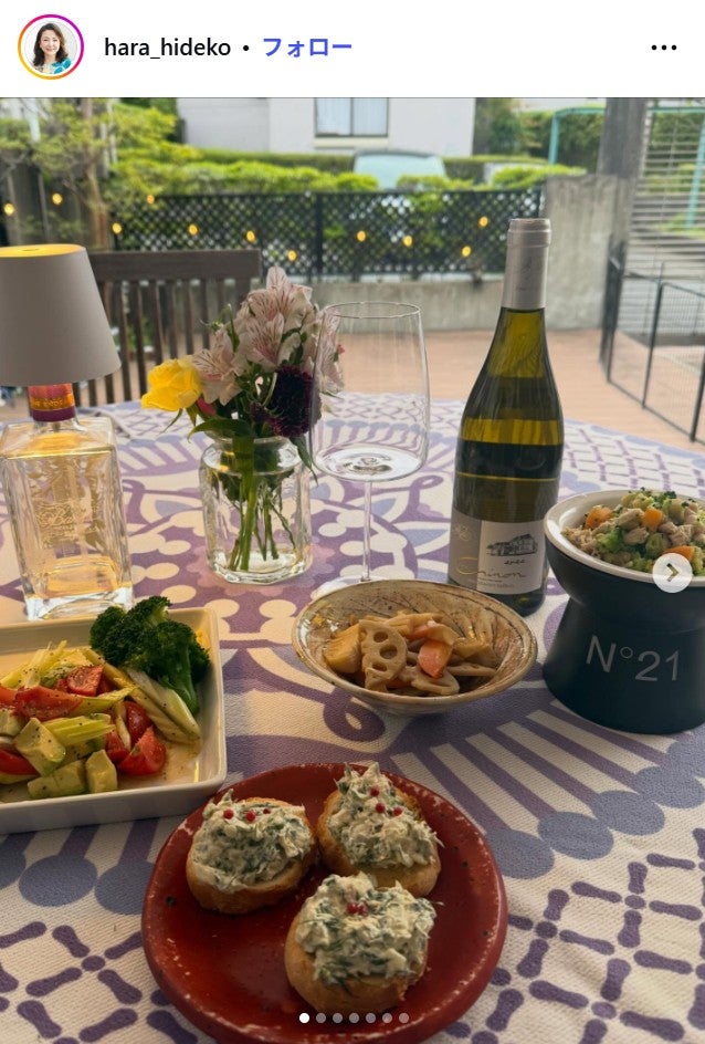 原日出子Instagramより