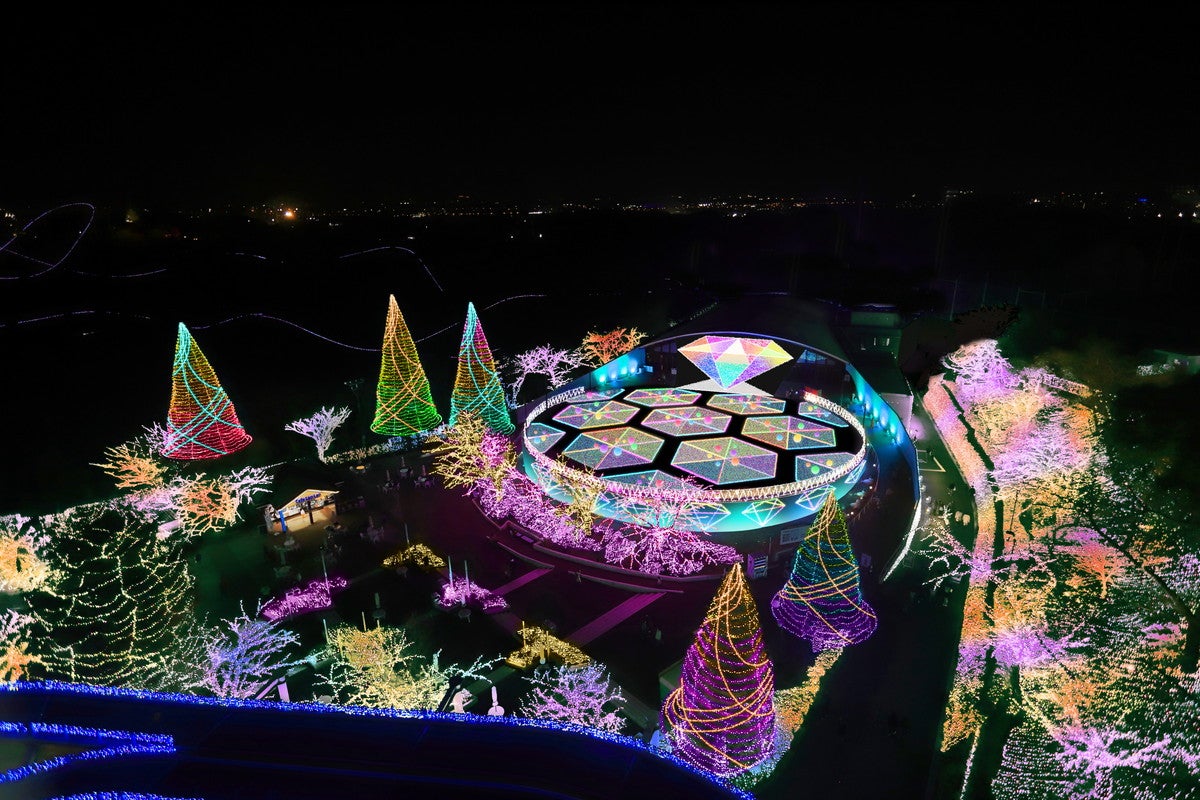よみうりランド ジュエルミネーションイメージ／画像提供：よみうりランド