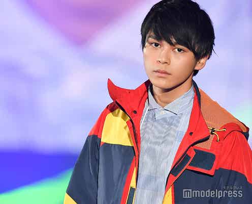 新田真剣佑の弟・眞栄田郷敦(まえだごうどん)、クールな眼差し 黄色い声浴びる<TGC SHIZUOKA 2019>