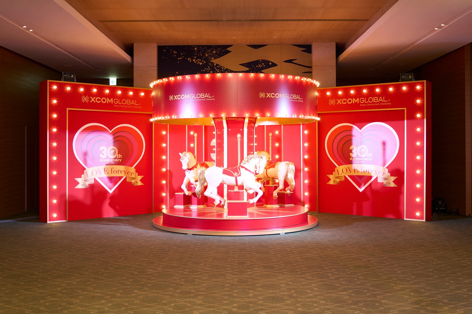 創業30周年謝恩パーティー会場の様子（提供素材）