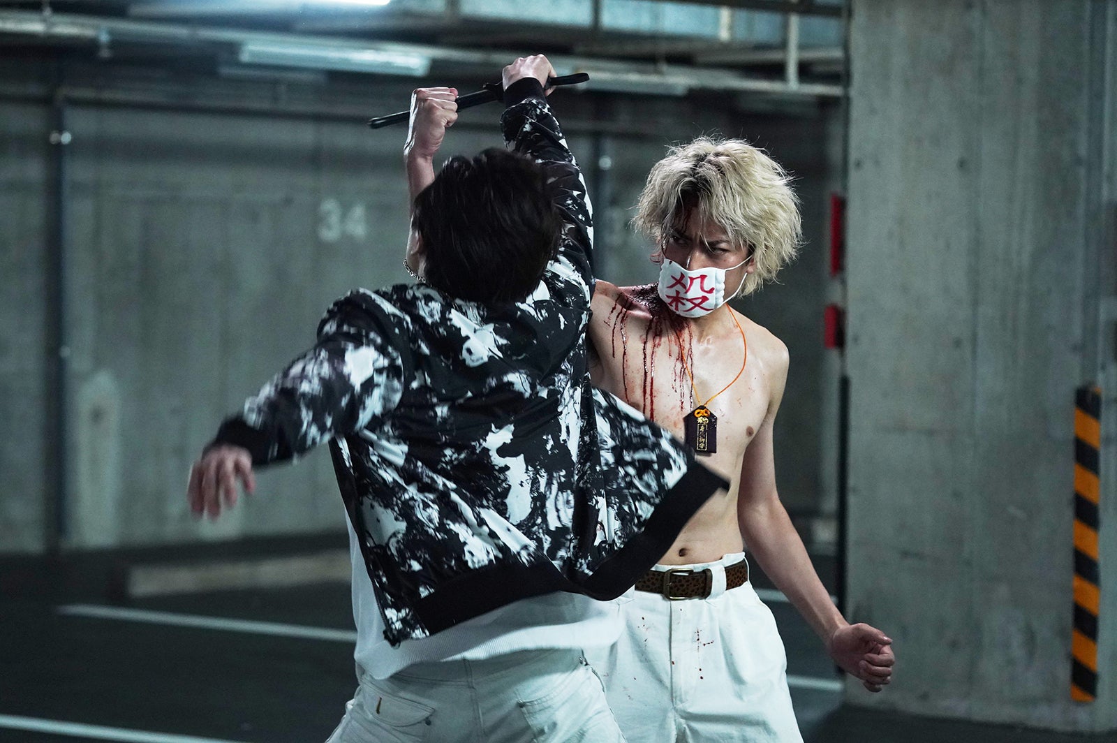 （右）間宮祥太朗／「ナンバMG5」第4話より（C）フジテレビ