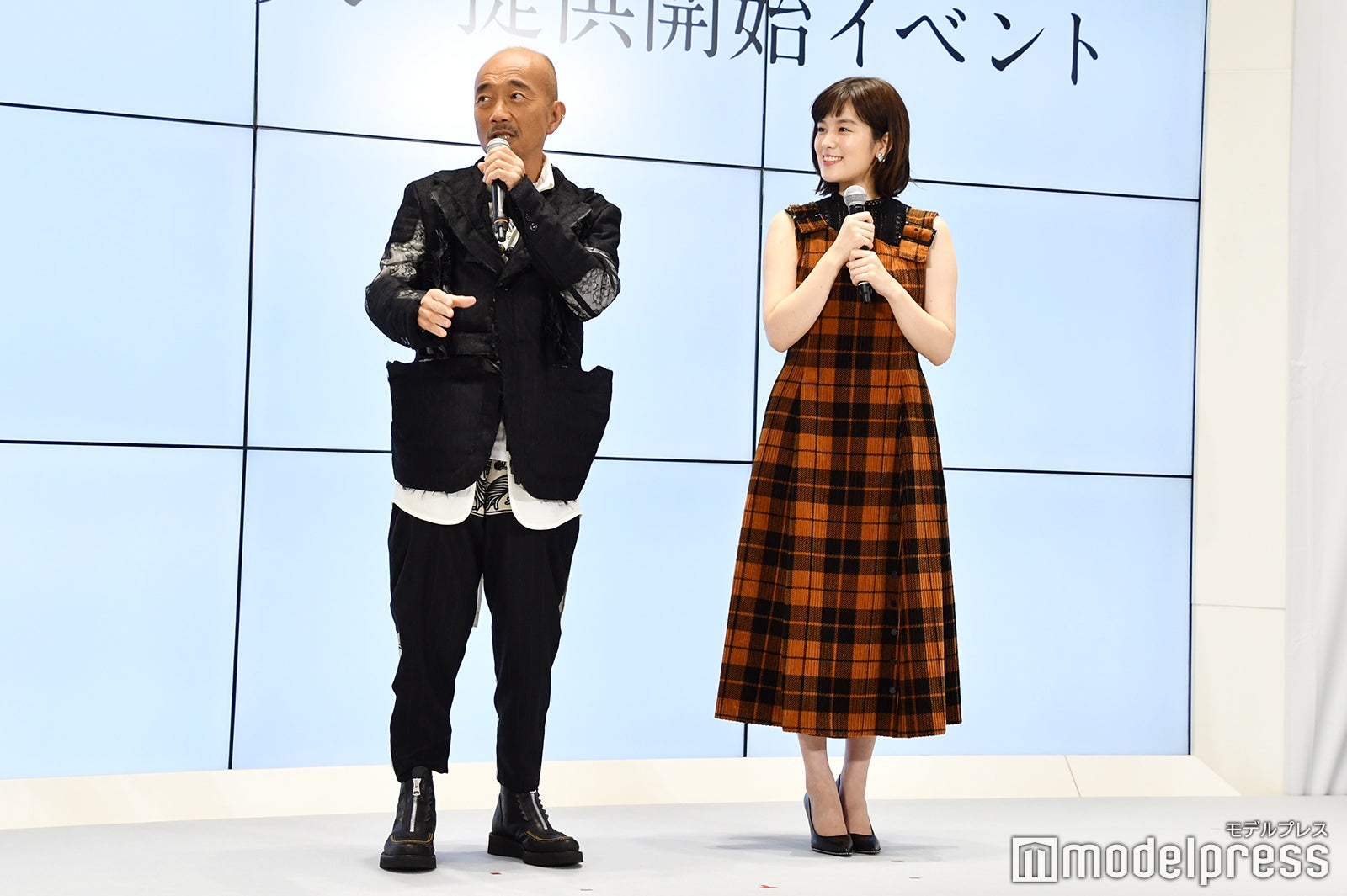 竹中直人、筧美和子（C）モデルプレス