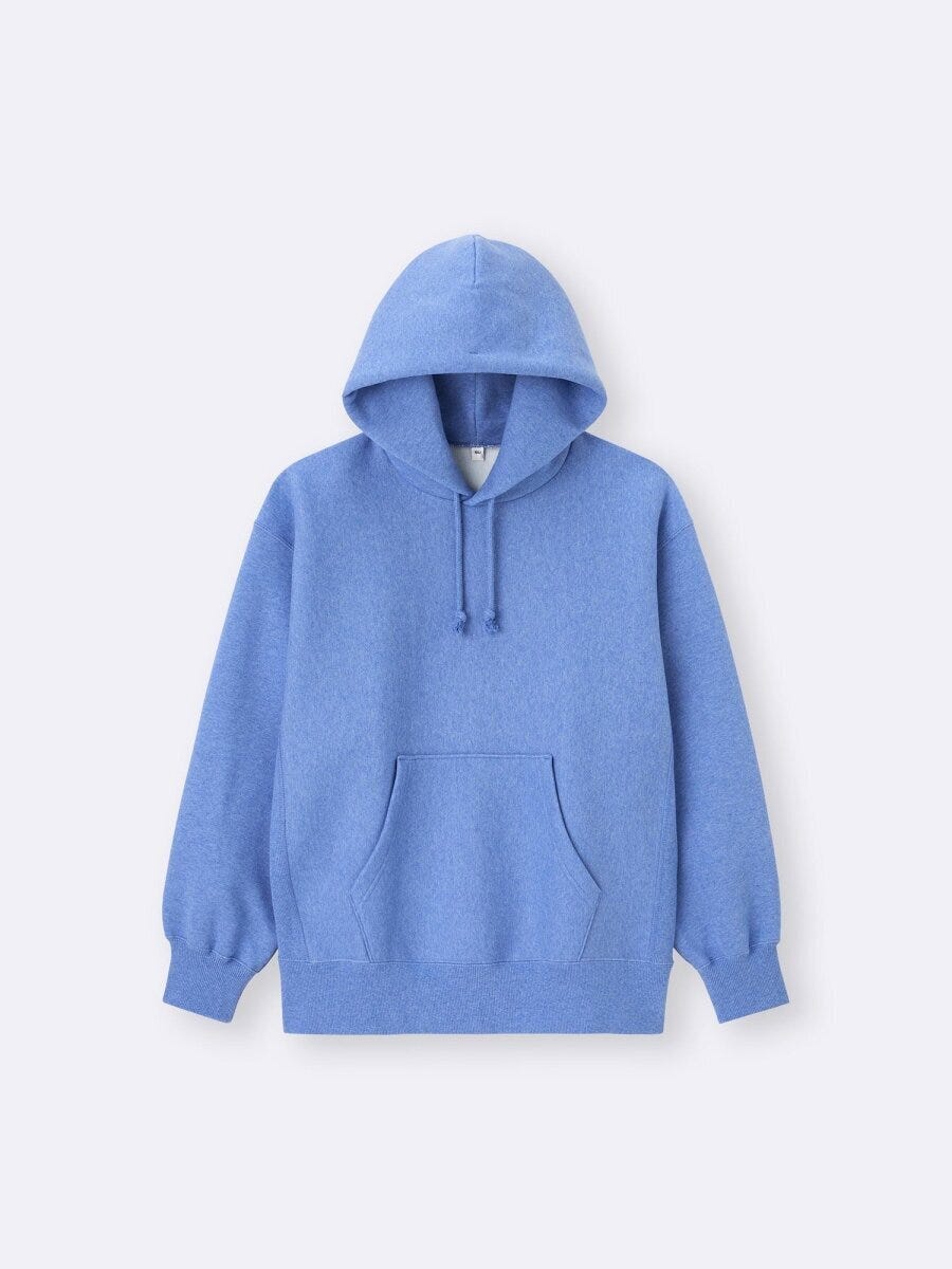 2026gu春色大人女性おすすめヘビーウェイトスウェットパーカ