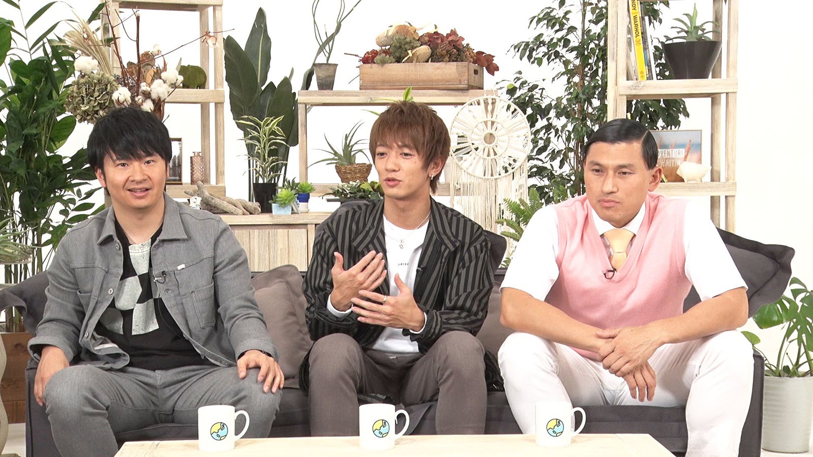 若林正恭、大倉士門、春日俊彰／「あいのり：Asian Journey」第10話より（C）フジテレビ