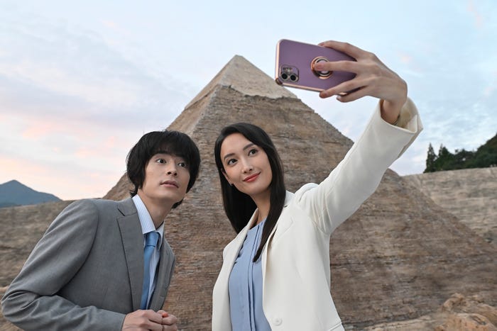 塩野瑛久、菜々緒「無能の鷹」第6話(C)テレビ朝日