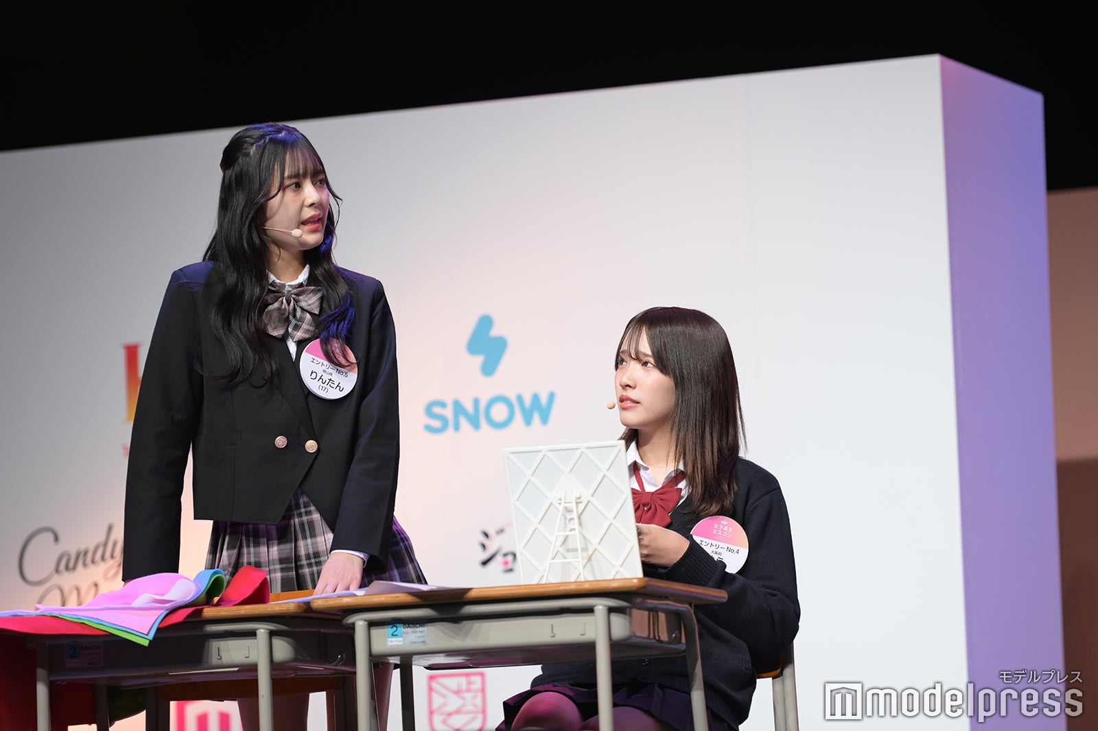 「女子高生ミスコン2023」ファイナル審査の様子（C）モデルプレス