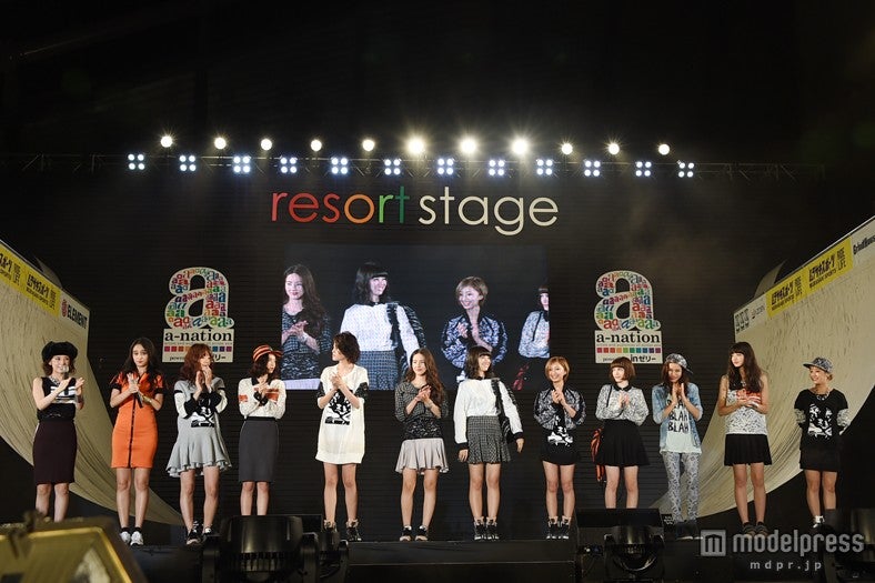 大盛況となった「a‐nation＆GirlsAward lsland collection by NYLON JAPAN」