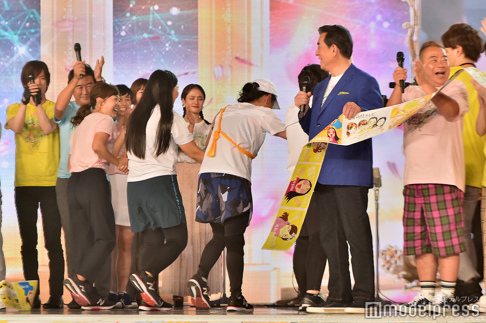 「24時間駅伝」（左から）水卜麻美アナ、よしこ、いとうあさこ、近藤春菜（C）モデルプレス