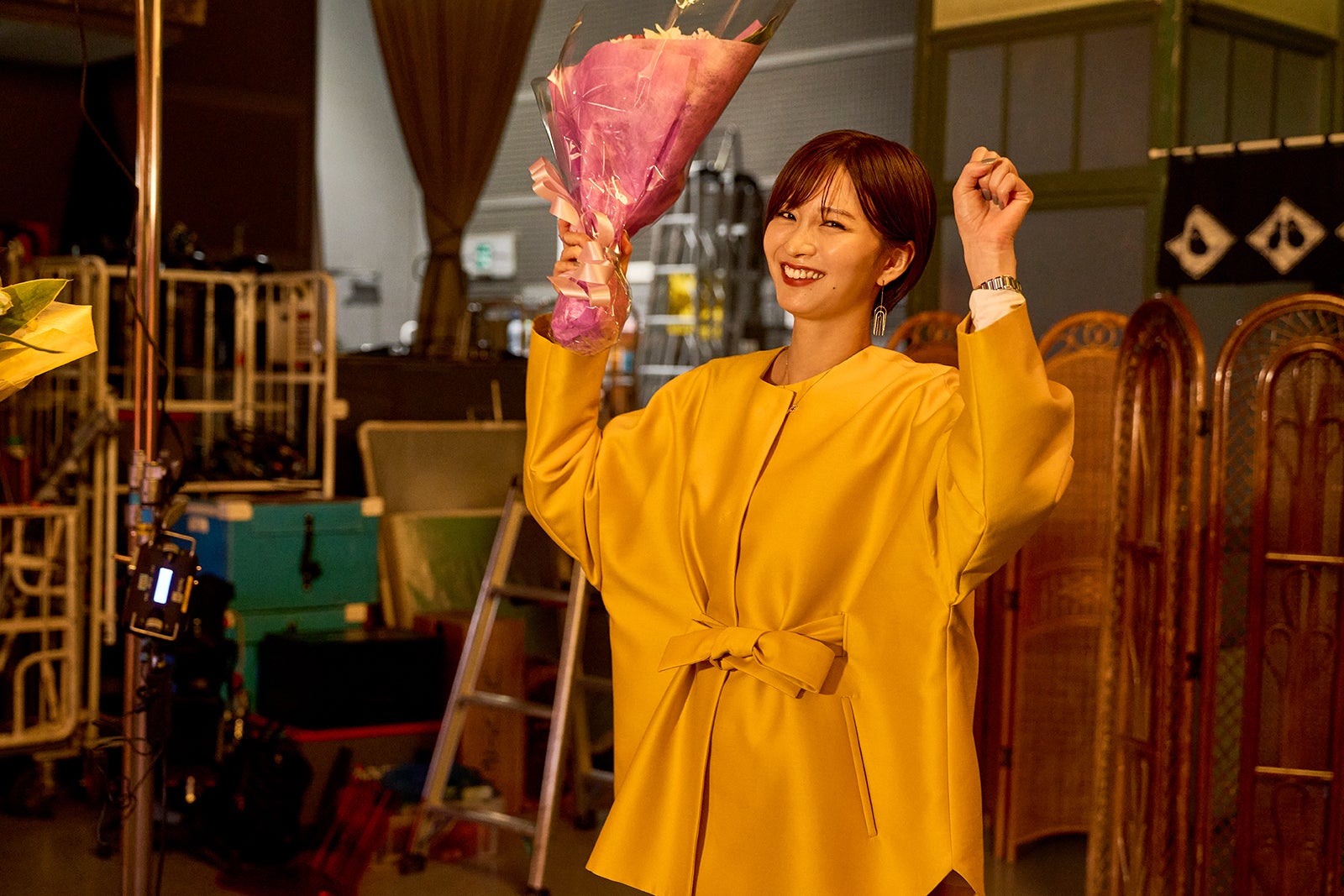 岡崎紗絵（C）2025映画『ブラック・ショーマン』製作委員会