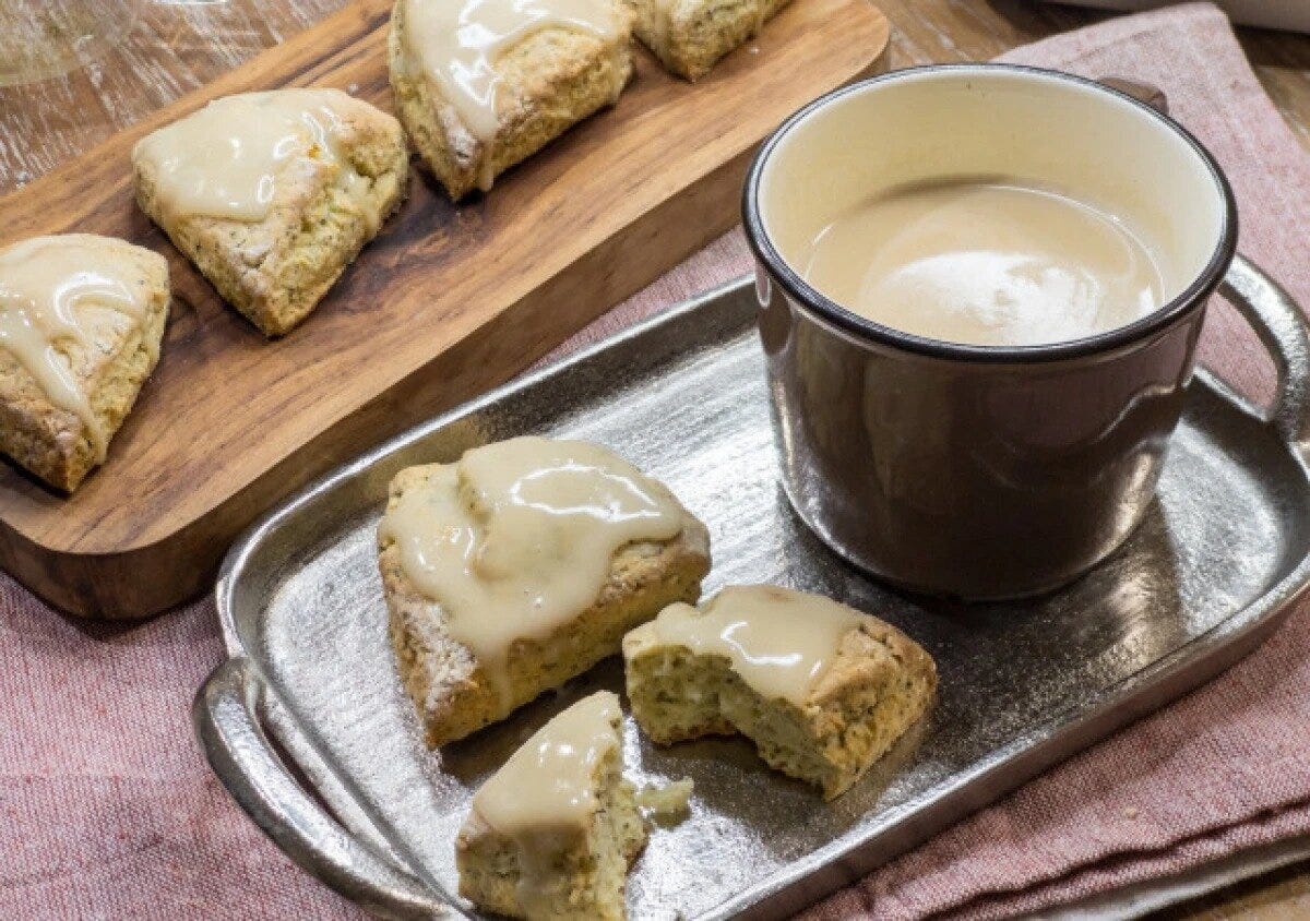 「スターバックス」風アールグレイスコーン