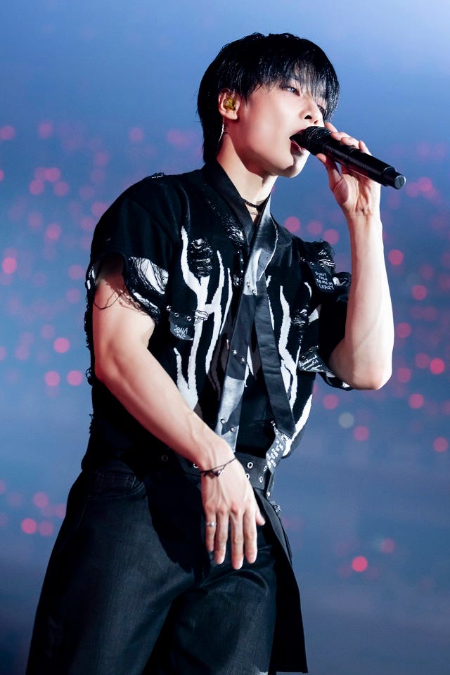 アイエン「Stray Kids World Tour<dominATE>」撮影:河村美貴(田中聖太郎写真事務所)