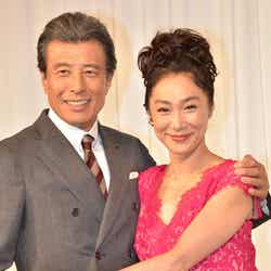 (左から)舘ひろし、浅野温子