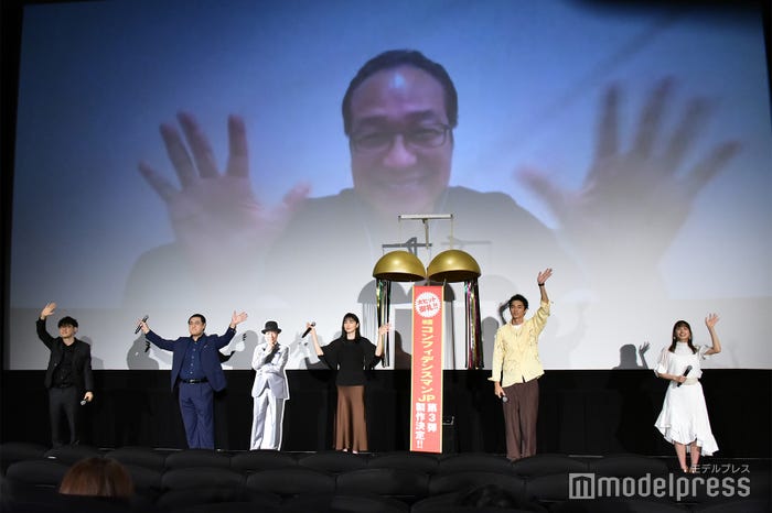 田中亮監督、小手伸也、長澤まさみ、東出昌大、関水渚 (C)モデルプレス