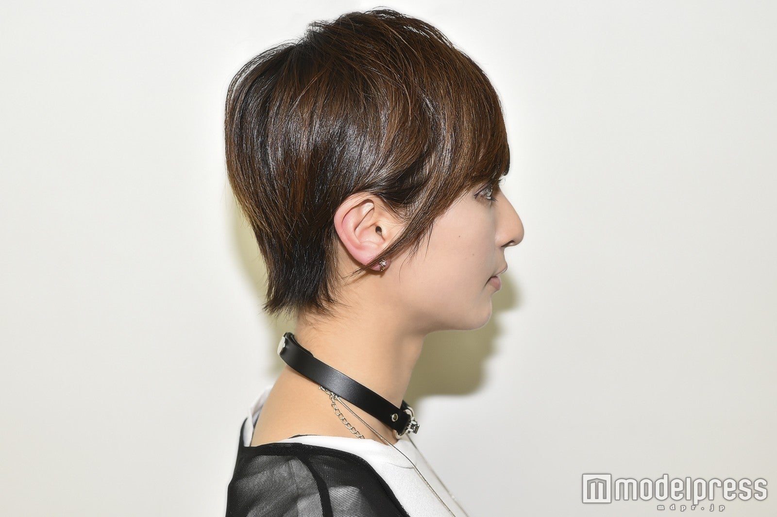 サイドの毛がポイント （C）モデルプレス