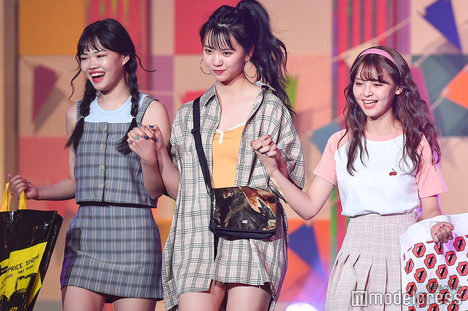 ゆめぽて、ゆあてぃー、のんち（C）モデルプレス