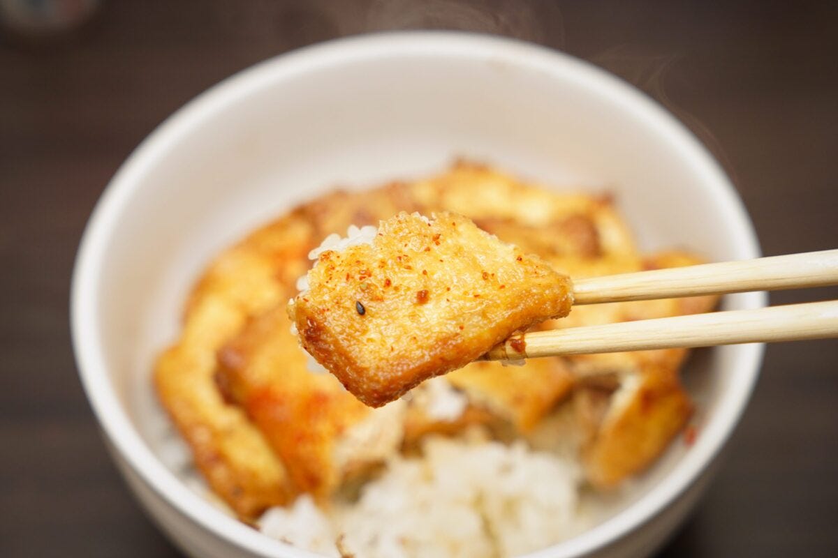虚無きつねご飯