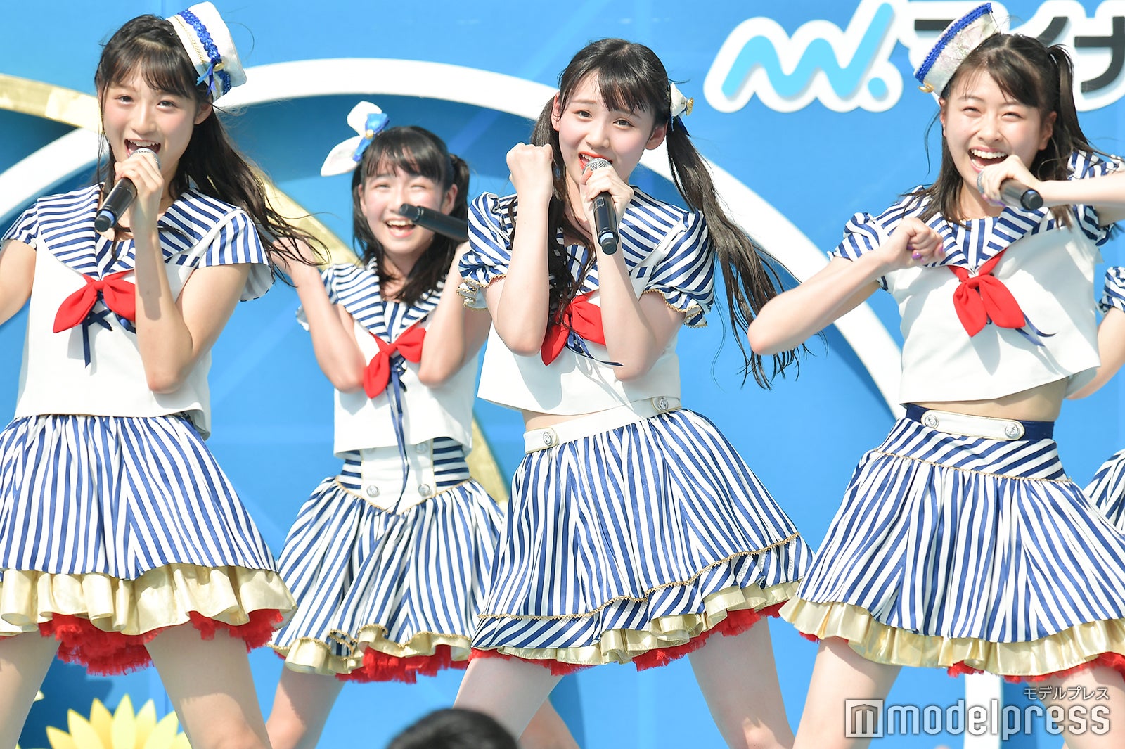 宮崎想乃、荒巻美咲、松岡はな／HKT48「TOKYO IDOL FESTIVAL 2018」 （C）モデルプレス