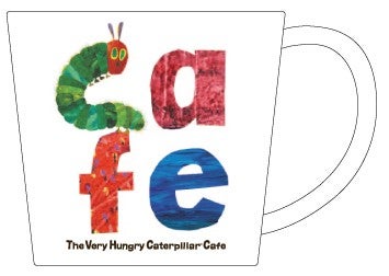 【カフェ限定オリジナルマグカップ】／TM &amp;（C）2018 Eric Carle LLC.