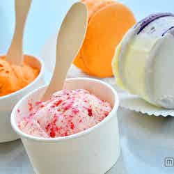 LAの人気アイスクリーム店「MILK」／オレンジ色の「タイティー」味が1番人気