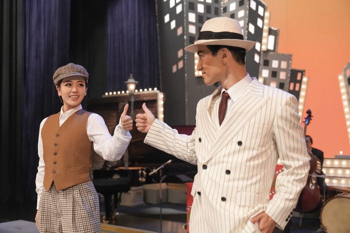 伊原六花、小栗基裕「ブギウギ」第30話(C)NHK