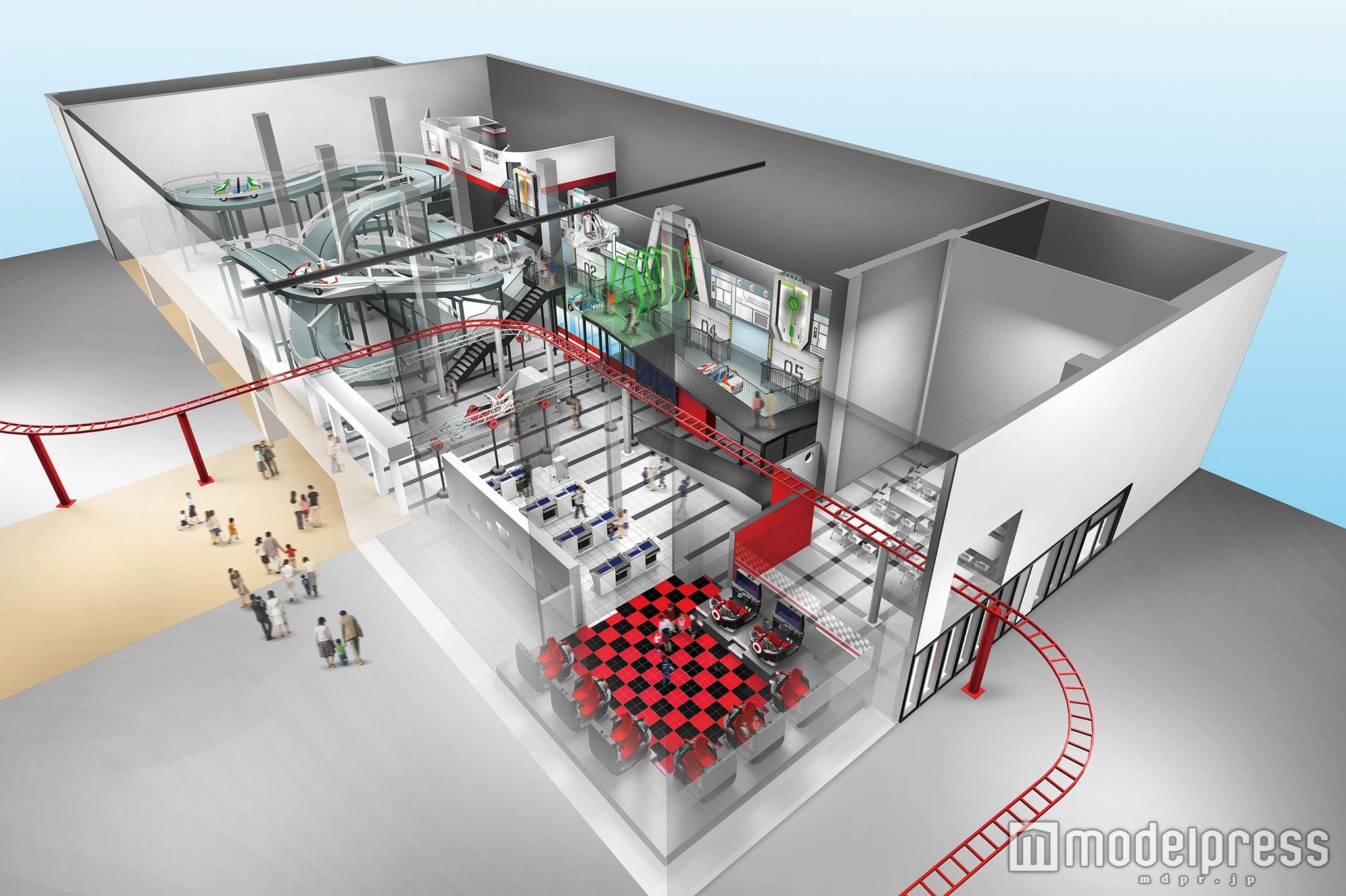 CAR factory／画像提供：よみうりランド