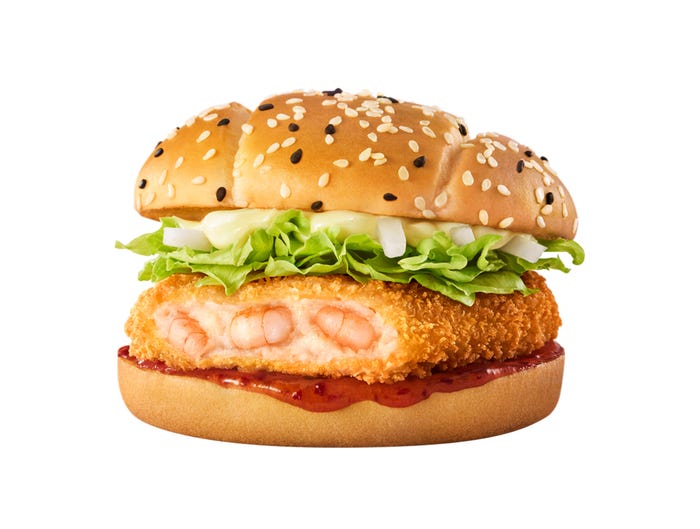 スイートチリシュリンプ /画像提供:日本マクドナルド