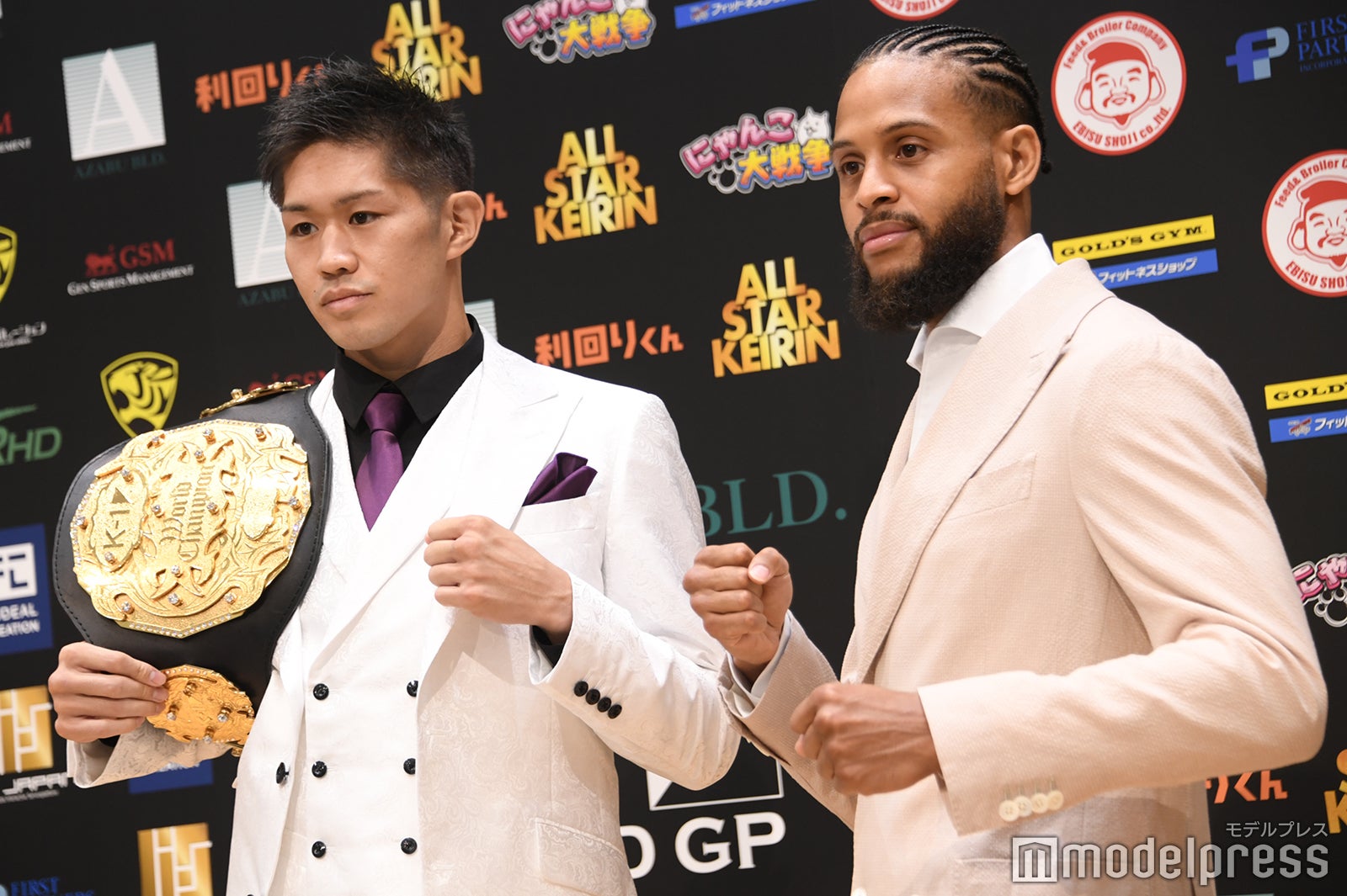 「AZABU PRESENTS K-1 WORLD GP 2023～スーパー・ウェルター級＆女子フライ級ダブルタイトルマッチ～」前日会見より（C）モデルプレス