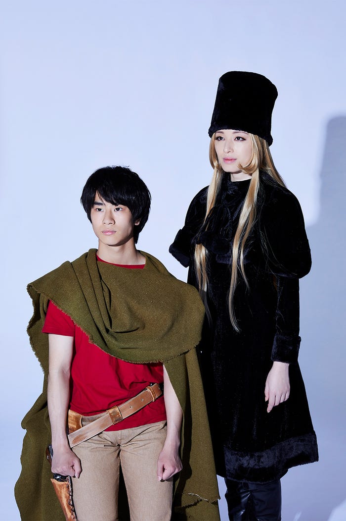 前田旺志郎、栗山千明(C)松本零士・東映アニメーション/スカパー! (C)松本零士・東映アニメーション