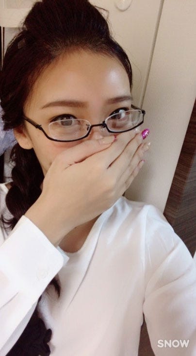 大島優子風メイクのざわちん/ざわちんオフィシャルブログ(Ameba)より