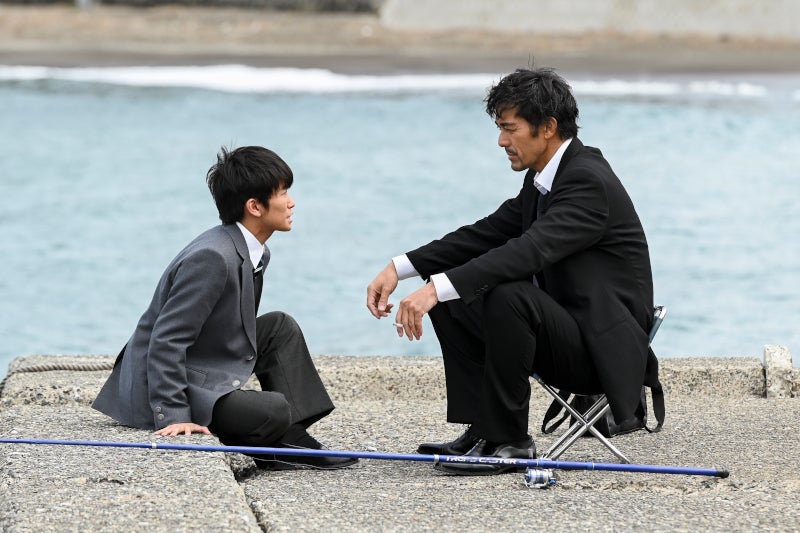 加藤清史郎、阿部寛 （C）TBS