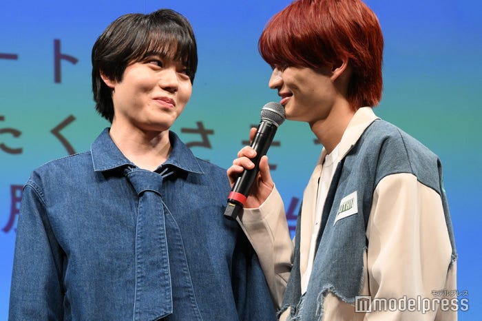 杢代和人が挑戦「デート後、まだ帰りたくなさそうな相手への胸キュン台詞」相手役:小泉光咲(C)モデルプレス