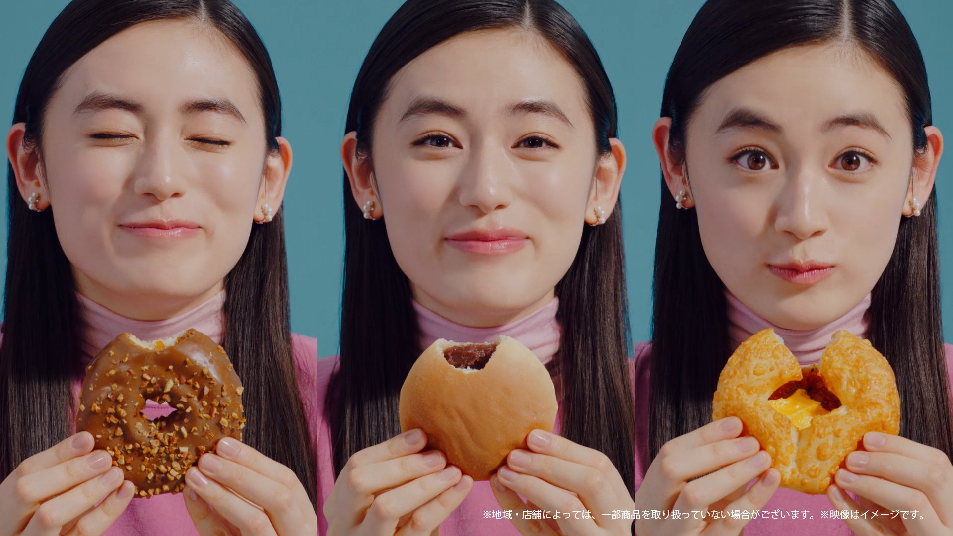 八木莉可子／新TVCM「超も～っちりパン」篇（提供写真）