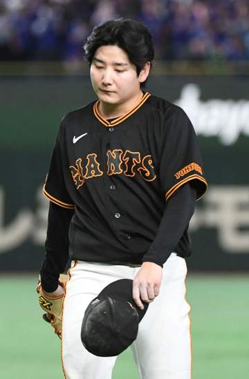 巨人 連勝が3でストップ 2桁安打も1得点 先発・竹丸はセ新人＆球団記録の7連続Kも6回3失点で7敗目 2発に沈む