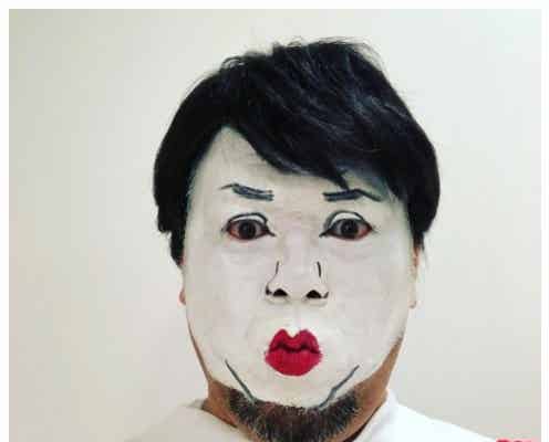 くっきー、嵐・櫻井翔の“白塗り顔マネ”公開 本人も歓喜