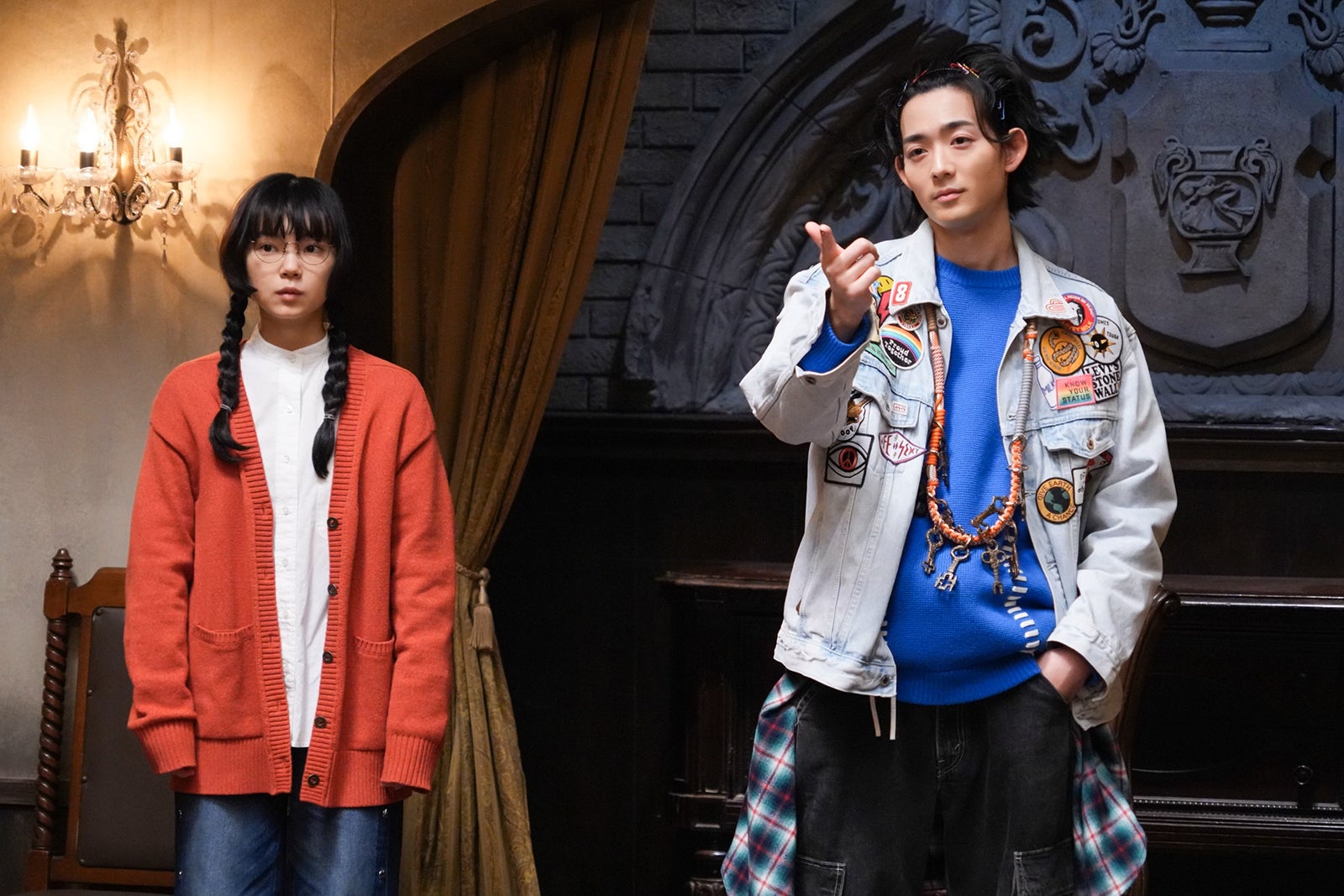 古川琴音、竜星涼「ACMA：GAME アクマゲーム」第8話より（C）日本テレビ