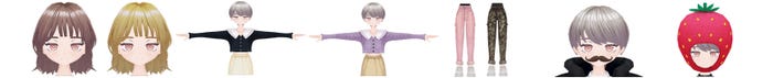 オリジナル着せ替えアイテム(提供写真)