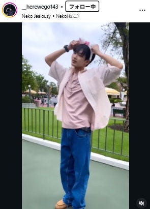 岡田彪吾Instagramより