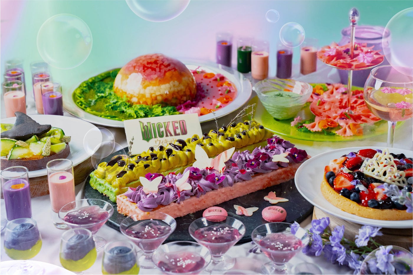 『ウィキッド永遠の約束』コラボレーションメニュー（提供写真）