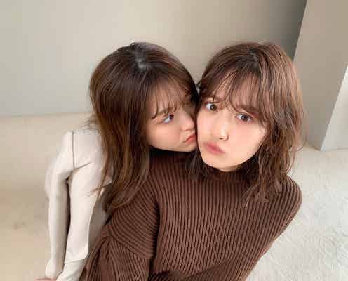 乃木坂46松村沙友理、山下美月にキス“やまっちゅん祭り”にファン歓喜「眼福」「神企画」