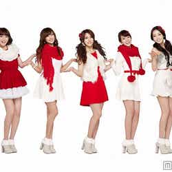 KARA(左から)ジヨン、ニコル、ギュリ、スンヨン、ハラ