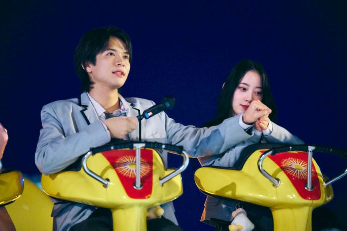 百瀬拓実、堀未央奈/「私たち結婚しました 5」(C)AbemaTV, Inc.