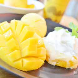 完熟マンゴーの魅力たっぷり、タイの人気フルーツカフェ