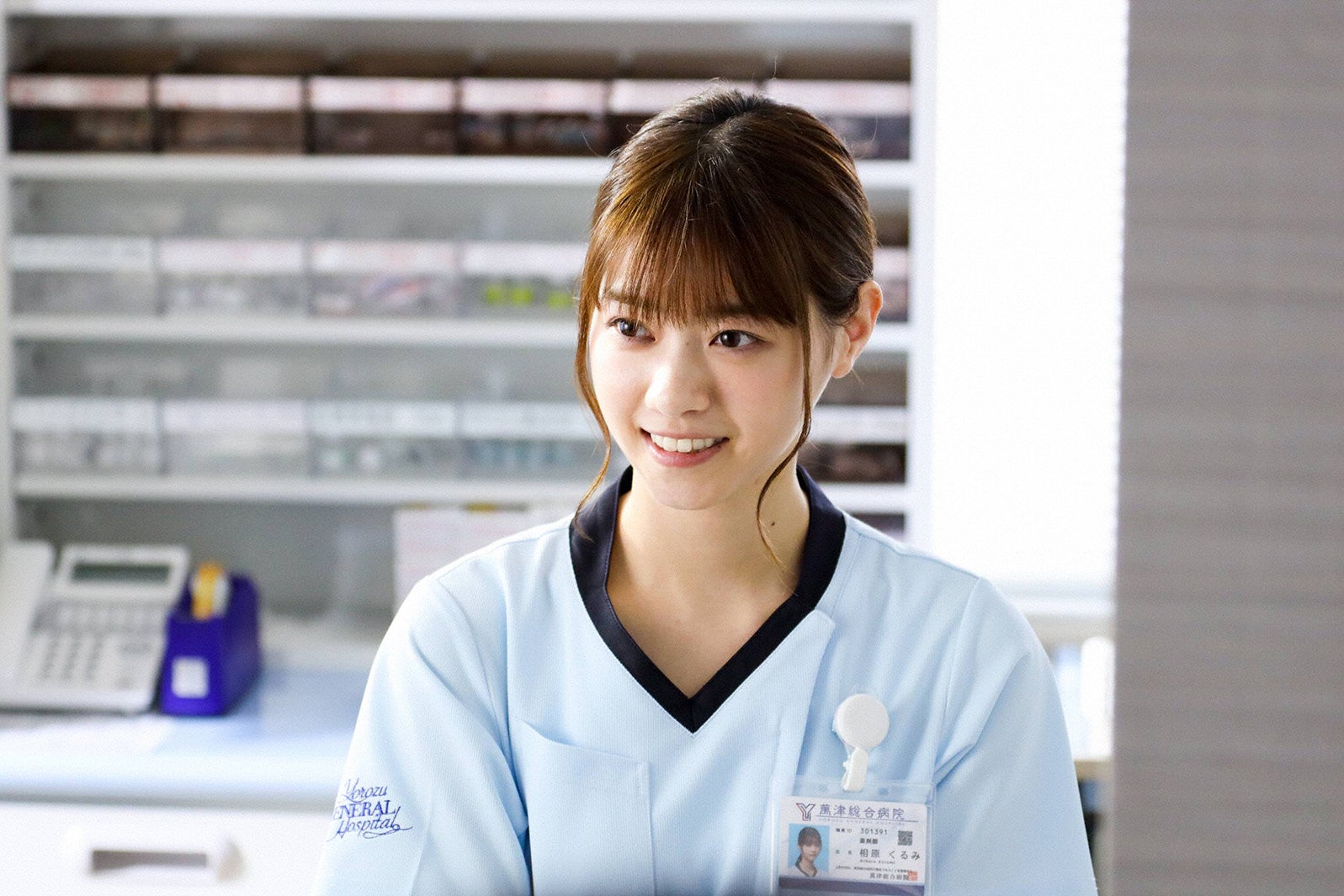 西野七瀬／「アンサング・シンデレラ 病院薬剤師の処方箋」第7話より（C）フジテレビ