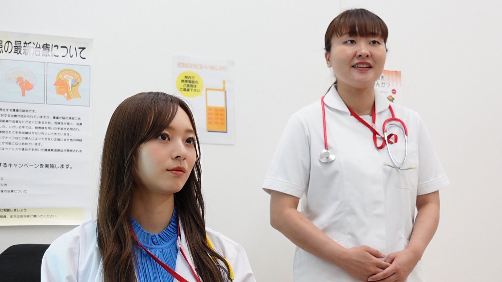 梅澤美波、吉住（C）日本テレビ