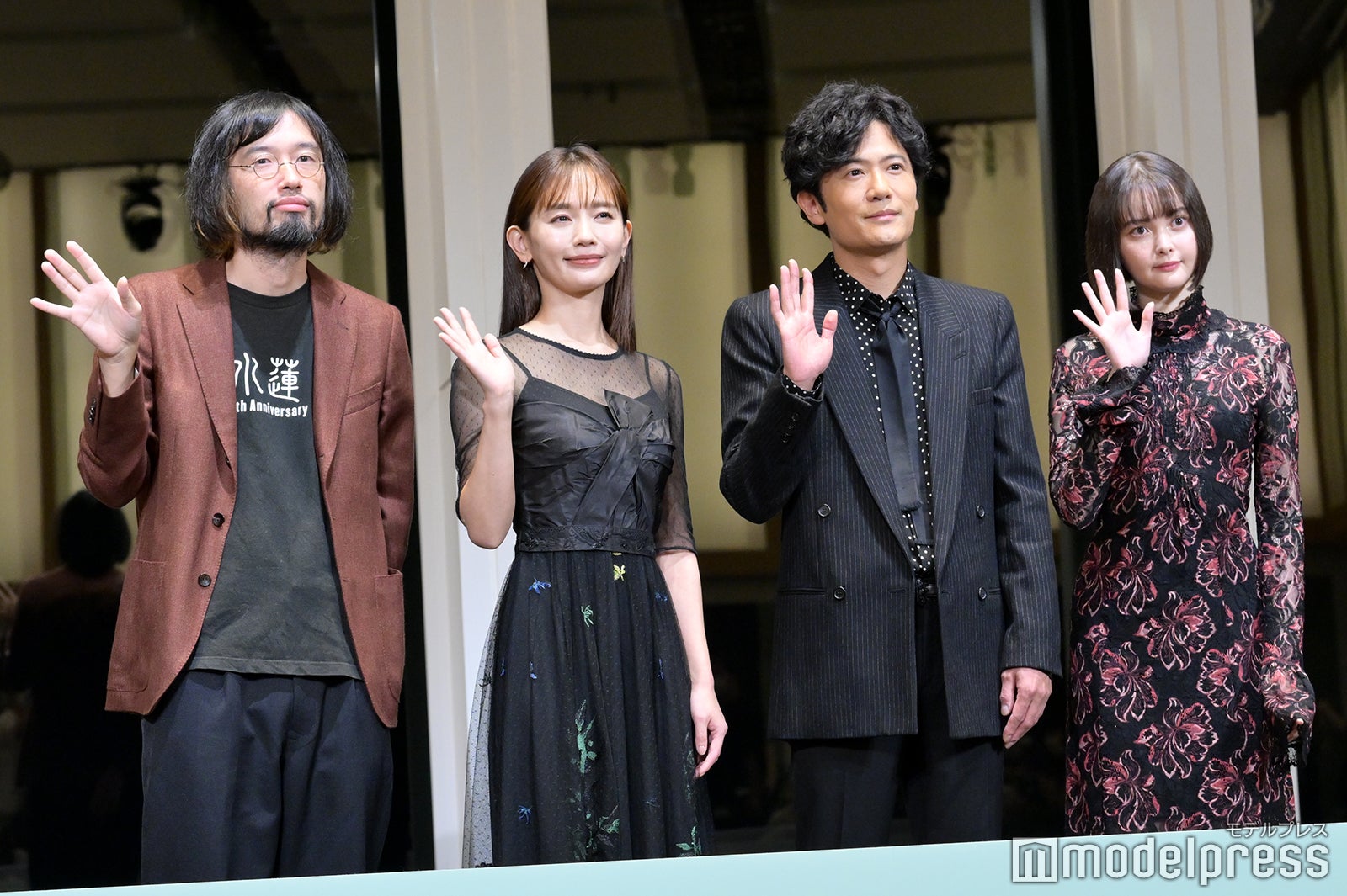 今泉力哉監督、中村ゆり、稲垣吾郎、玉城ティナ （C）モデルプレス