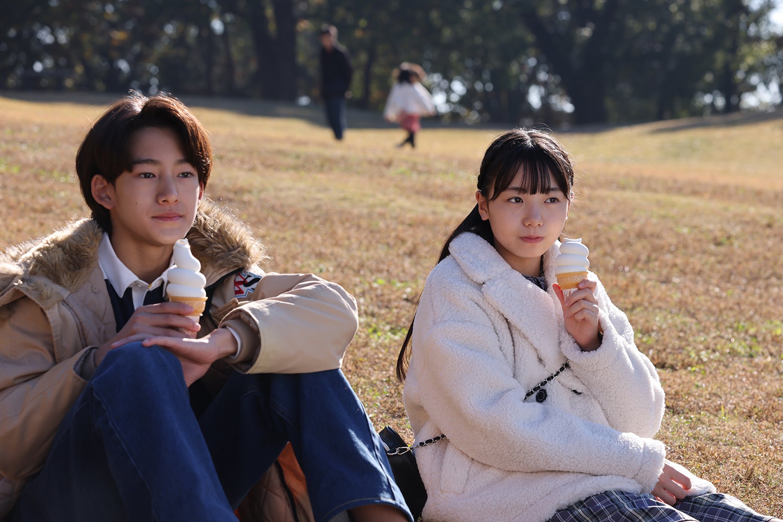 宮田体現、稲垣来泉「アンサンブル」第3話（C）日本テレビ